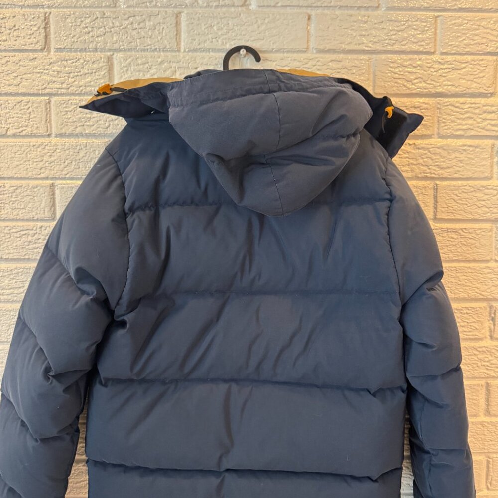 Crescent Down Works Navy Down Sweater - Size M Used - Picture 3 of 8